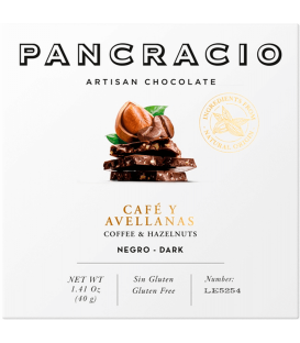 More about Mini Tableta Chocolate Negro Pancracio Café y Avellanas 40gr