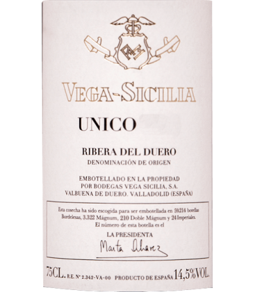 Vega Sicilia Único 2014