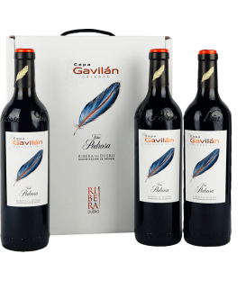 Más sobre Estuche con 3 botellas de Cepa Gavilan Crianza 2021