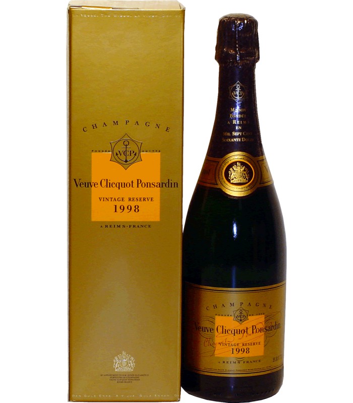 Veuve Clicquol Ponsardin 1998 - 食品・飲料・酒